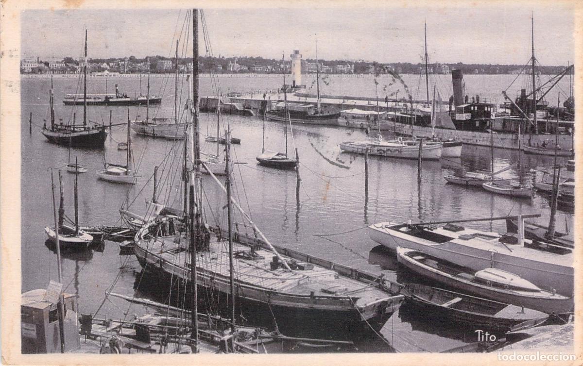 Postales: Postal de Royan, vista del puerto con barcos y embarcaciones