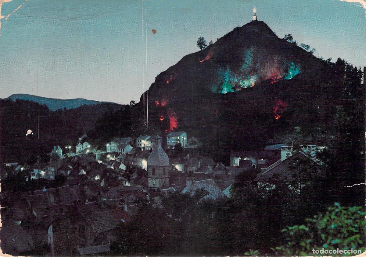 Postales: Postal de Murat Cantal Francia vista nocturna
