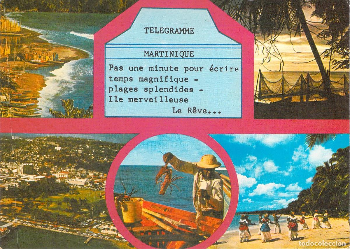 Postales: Postal de Martinica con Vistas Panor&aacute;micas del Caribe