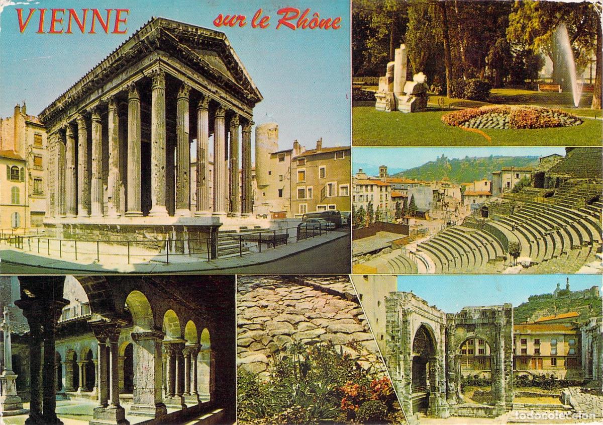 Postales: Postal de Vistas de Monumentos Hist&oacute;ricos en Vienne, Francia
