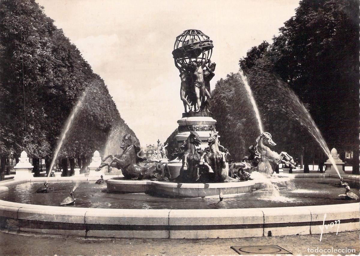 Postales: Postal de la Fuente de Carpeaux en los Jardines del Observatorio de Par&iacute;s