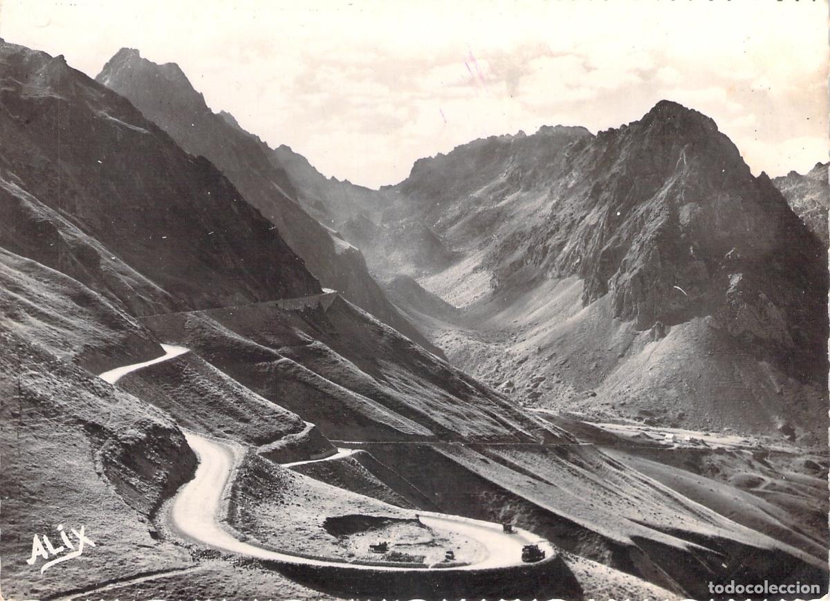 Postales: Postal de los Pirineos Franceses Le Tourmalet y Fer &agrave; Cheval