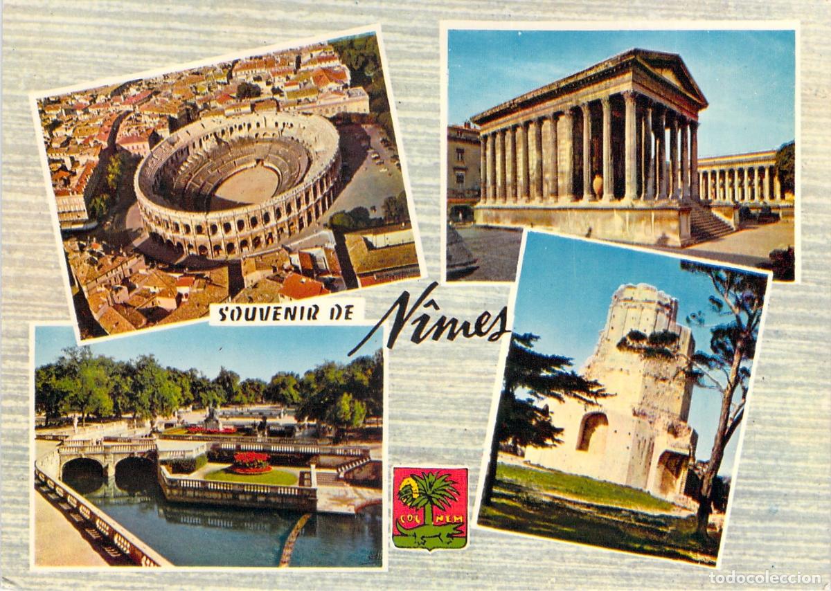 Postales: Postal de Nimes Francia Monumentos Hist&oacute;ricos