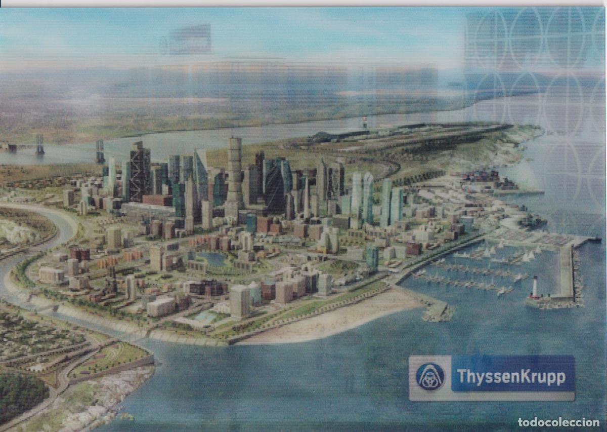 Postales: POSTAL ESTEREOSC&Oacute;PICA, PLANEAMIENTO URBAN&Iacute;STICO DE LA MARCA INDUSTRIAL THYSSENKRUPP &ndash; S/C