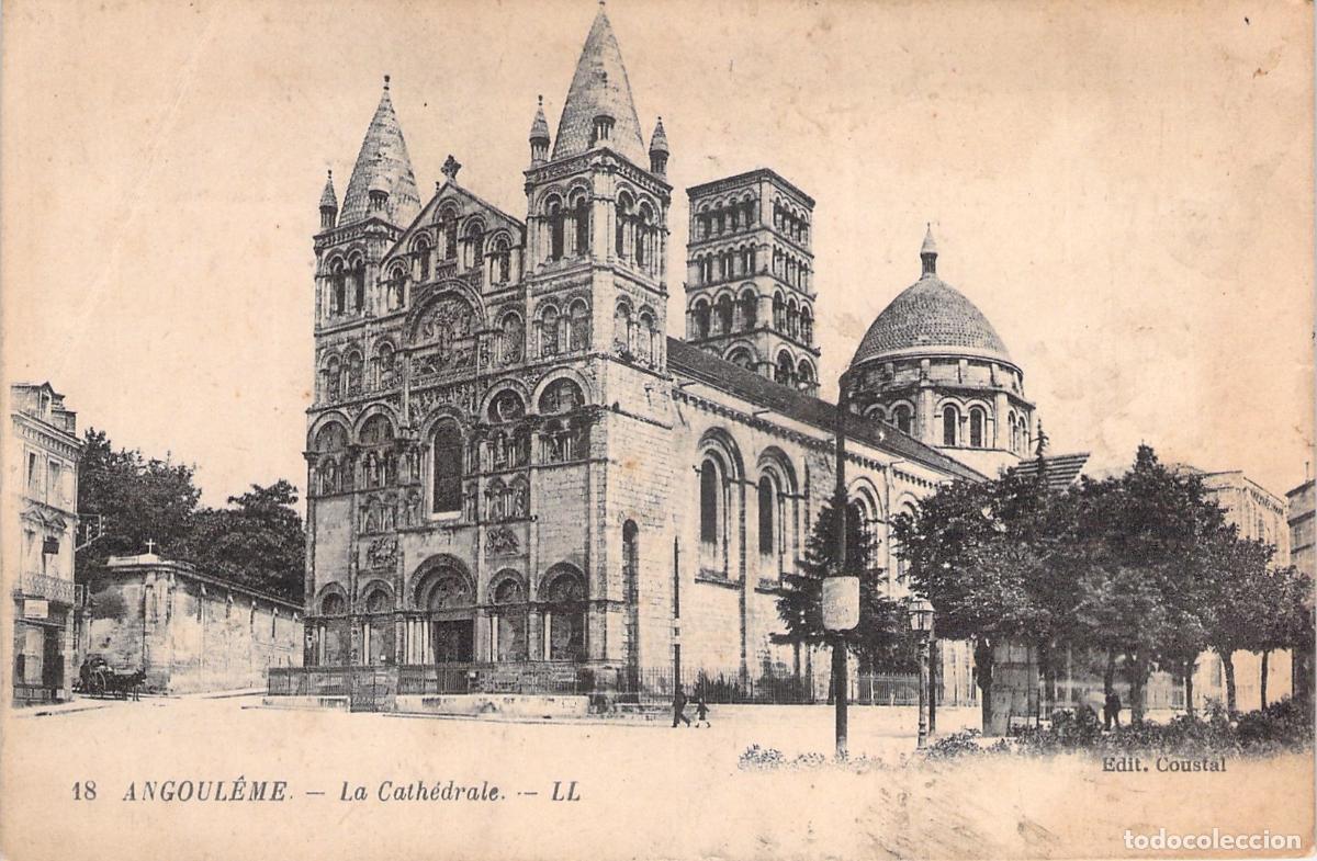 Postales: Postal de la Catedral de Angulema Francia