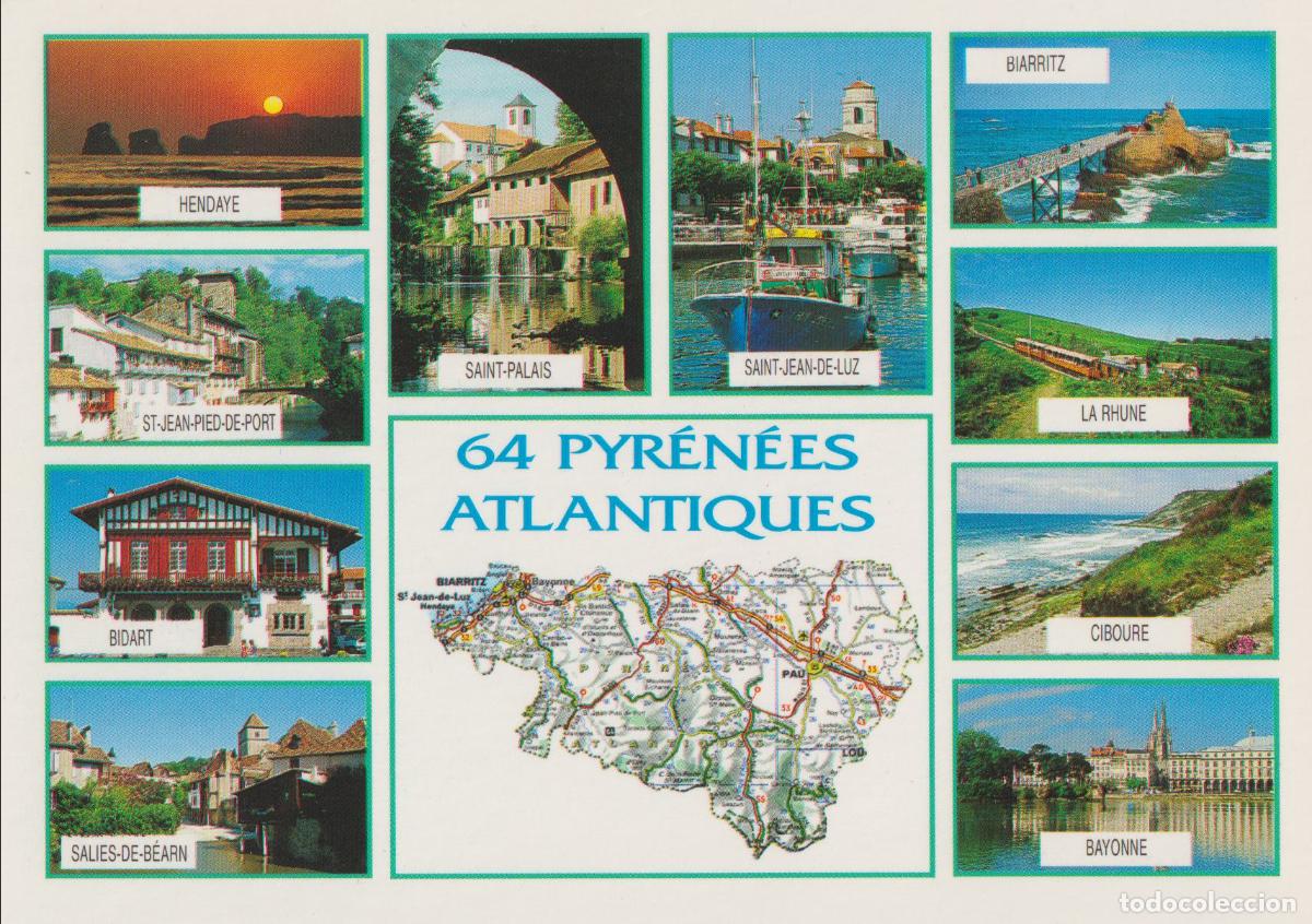 Postales: FRANCIA, PYR&Eacute;N&Eacute;ES ATLANTIQUES - FOTOS YANNICK BOUVIER, OLIVIER ANGER - EDITIONS COMBIER MACON - S/C