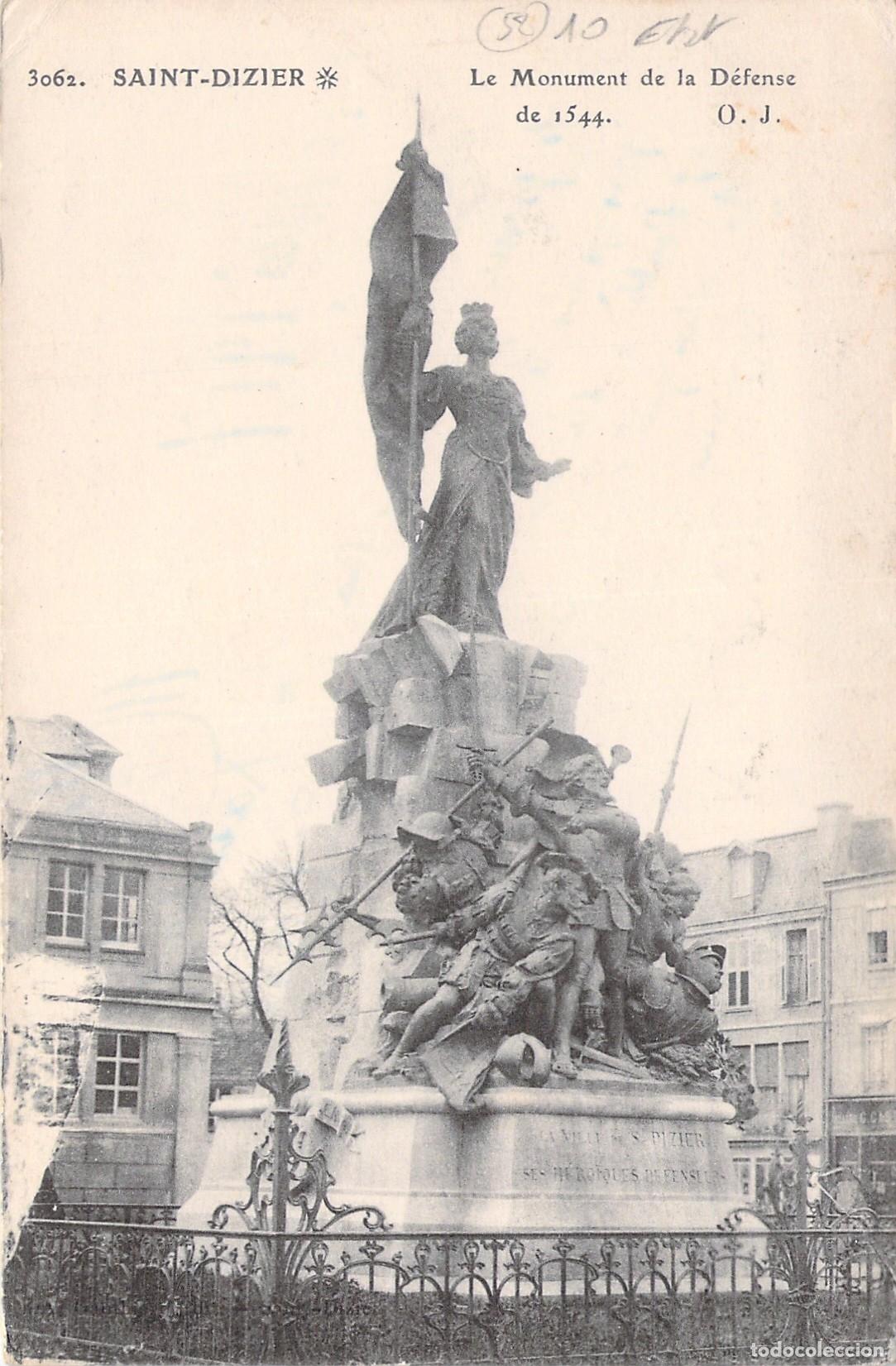 Cartes Postales: Postal de Saint-Dizier Monumento de la Defensa de 1544 Francia