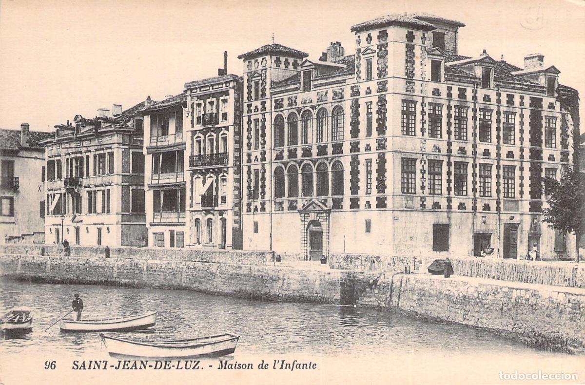 Postales: Postal de la Maison de l'Infante en Saint-Jean-de-Luz