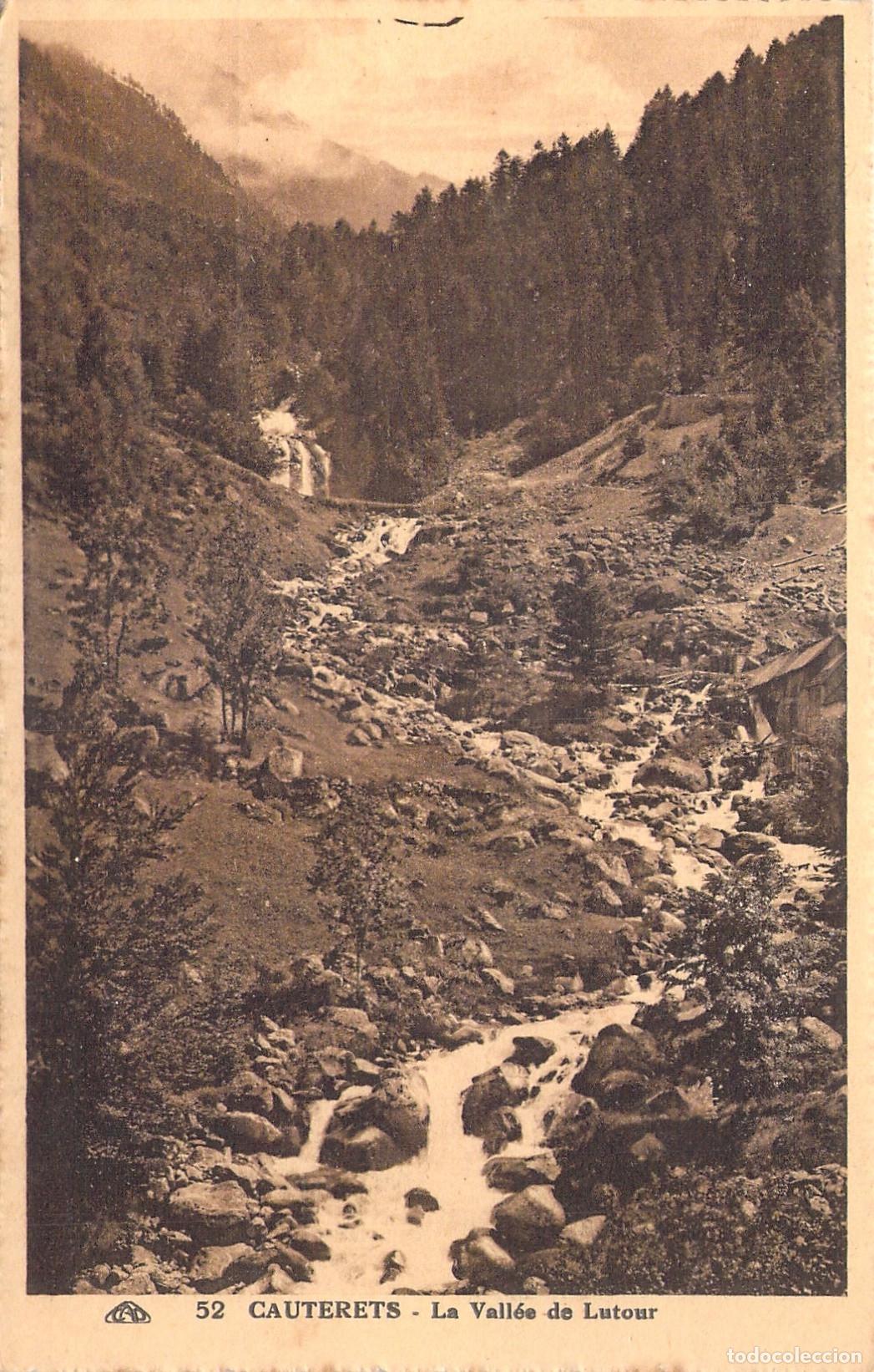 Postales: Postal de La Vall&eacute;e de Lutour en Cauterets Pirineos