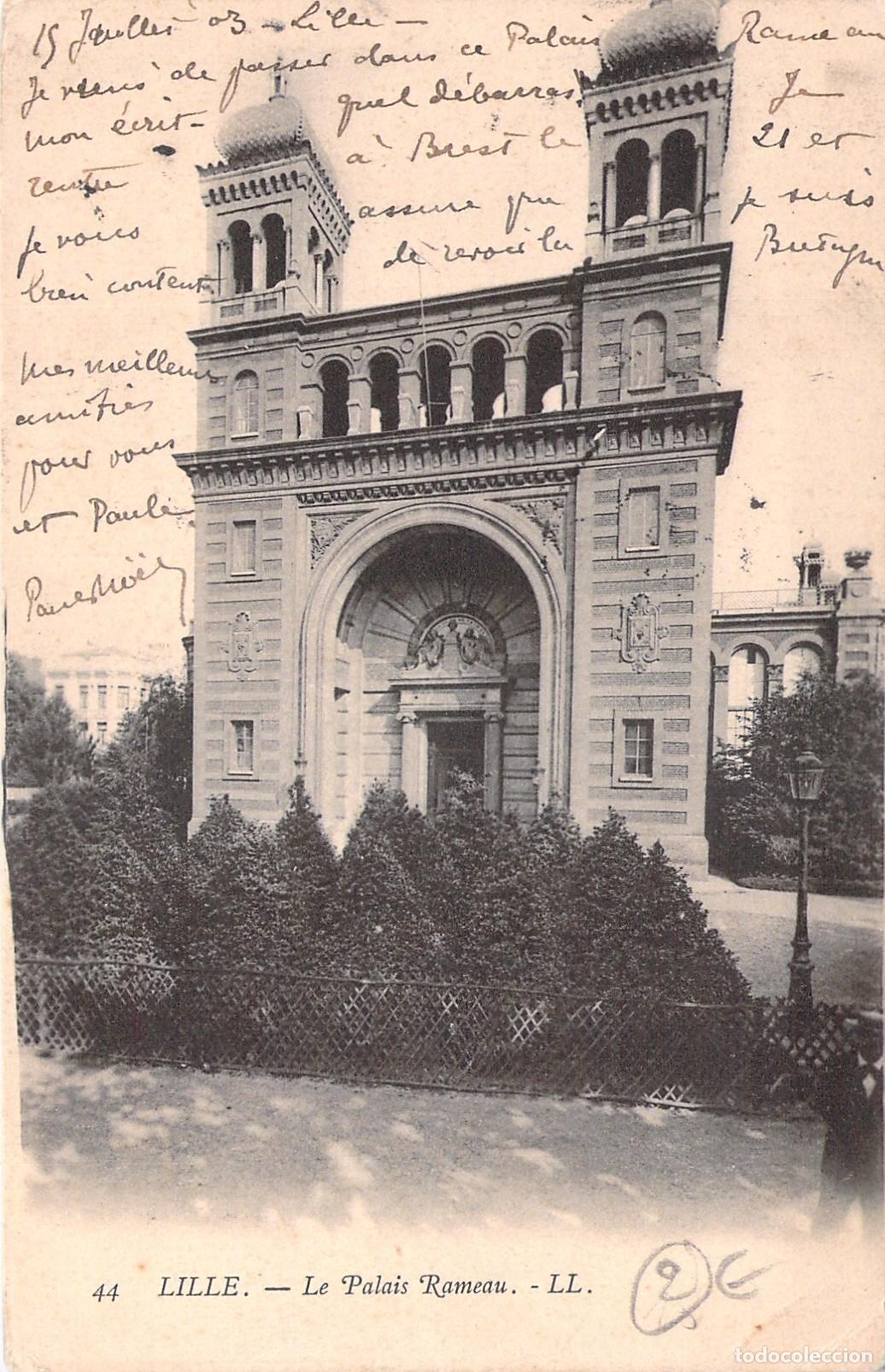 Postales: Postal de Lille Palais Rameau Francia