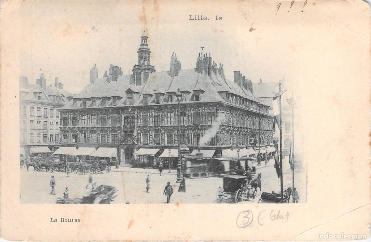 Postales: Postal de Lille Francia La Bourse Antigua