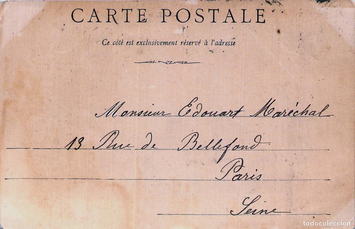 Postales: Postal del Monumento Pasteur en Lille, Francia - Foto 2
