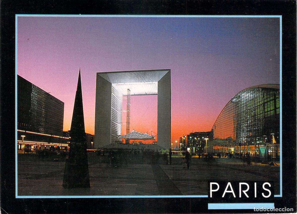 Postales: Postal de Par&iacute;s La Grande Arche de la D&eacute;fense