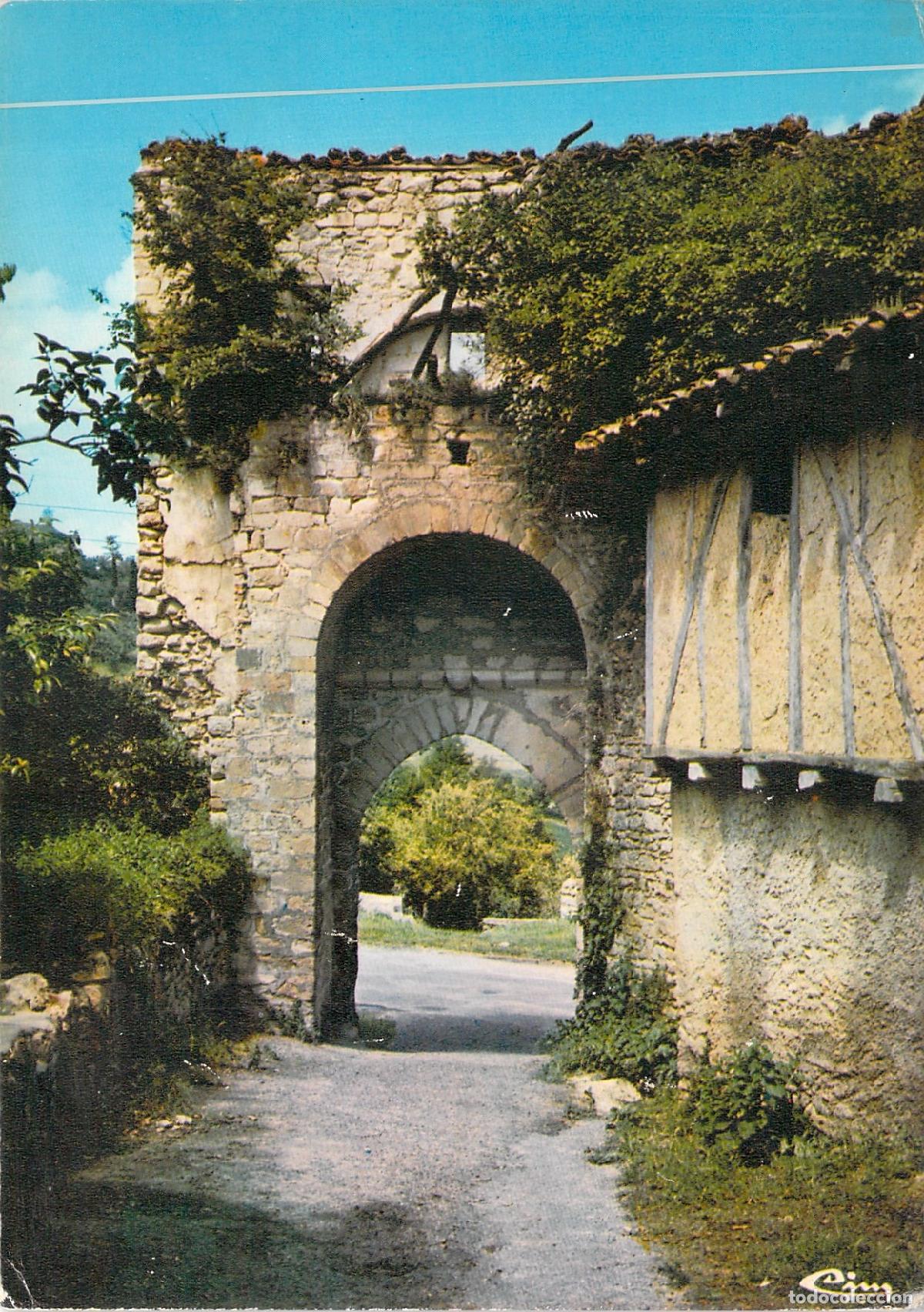 Postales: Postal de la Porte de la Caussade en Lautrec, Francia