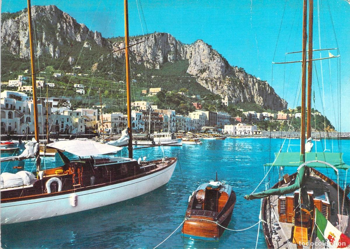 Postales: Postal de Marina Grande en Capri, Italia