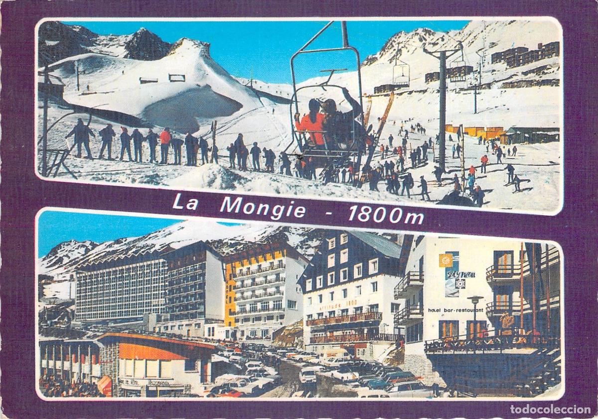 Postales: Postal de La Mongie en los Pirineos, estaci&oacute;n de esqu&iacute; francesa