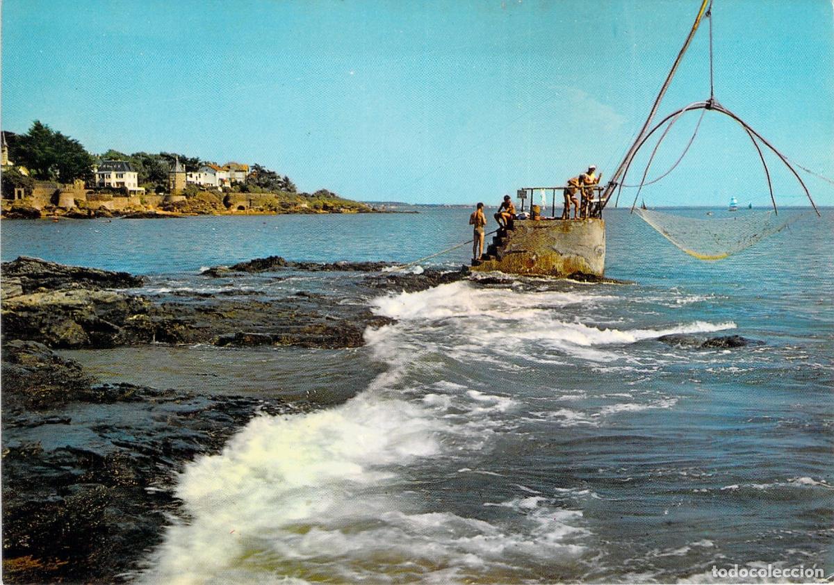 Postcards: Postal de P&ecirc;cherie aux grandes vall&eacute;es en Sainte-Marie-sur-Mer