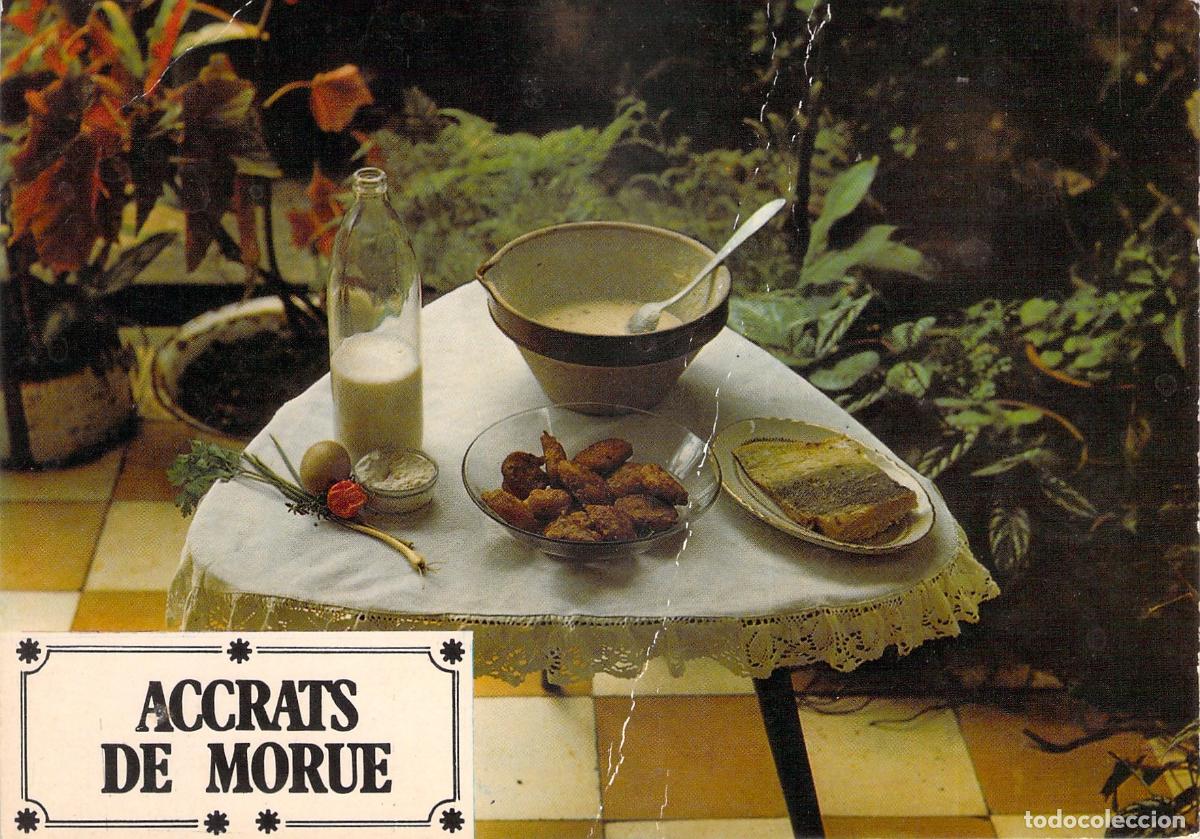 Postales: Postal de Martinica: Receta tradicional de bu&ntilde;uelos de bacalao