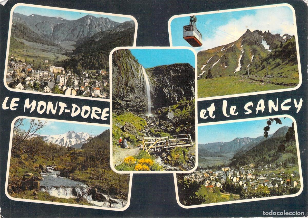 Postales: Postal de Le Mont-Dore y el Puy de Sancy, vistas panor&aacute;micas de Auvernia