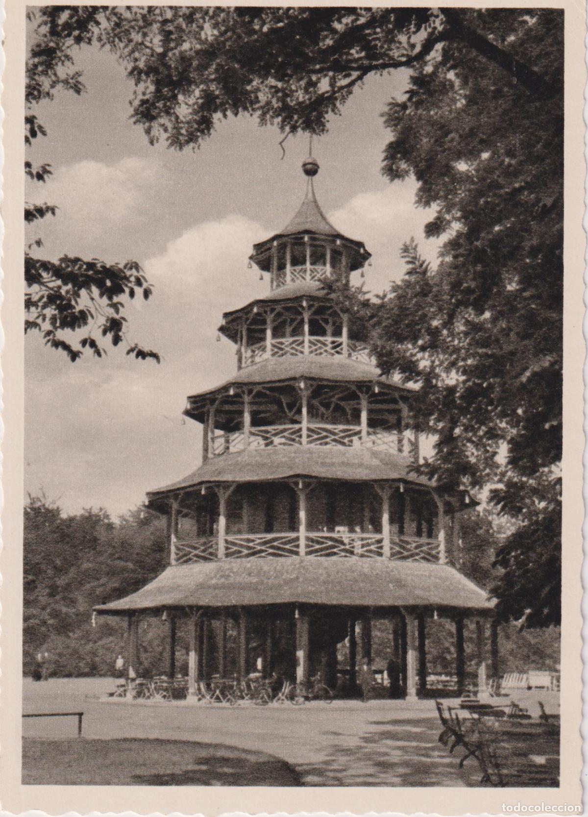 Postales: ALEMANIA, MUNICH, ENGLISCHER GARTEN, LA TORRE CHINA &ndash; S/C
