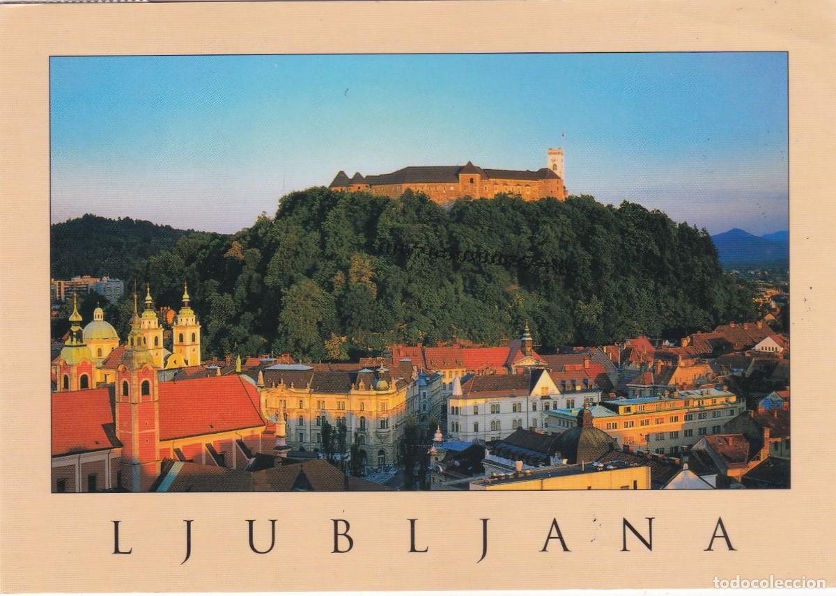 Postales: LUBLIANA (ESLOVENIA). CASTILLO - FRANQUEO