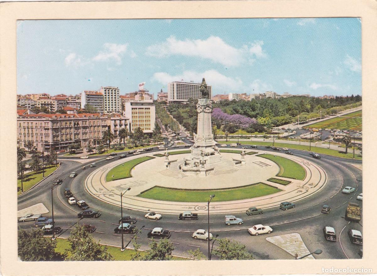 Postales: LISBOA (PORTUGAL). PRA&Ccedil;A DO MARQU&Eacute;S DO POMBAL