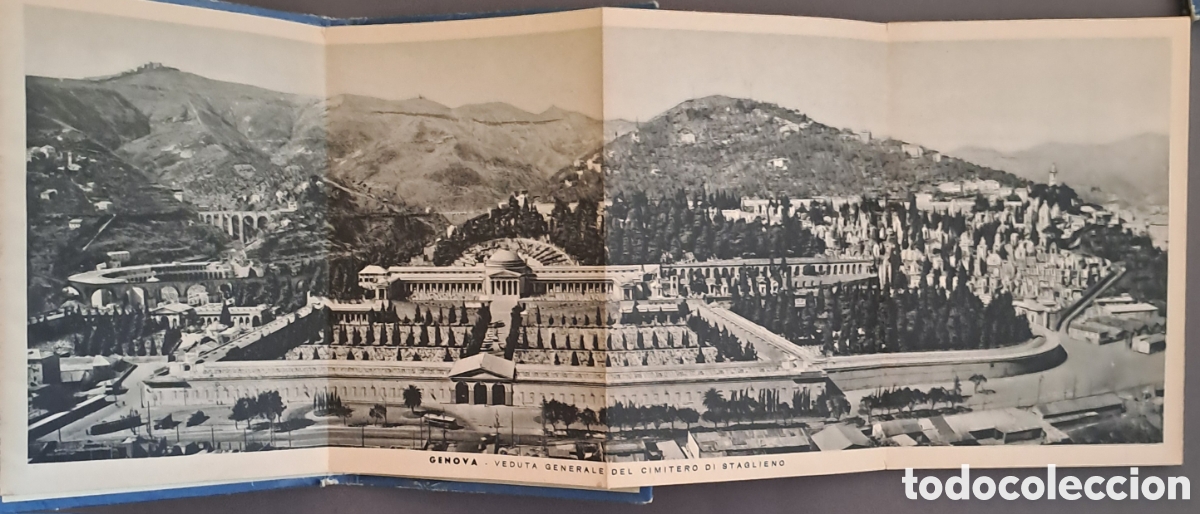 Postales: Libro de 36 postales desplegables de Genova - Foto 3