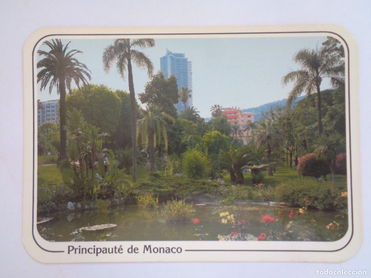 Cartoline: POSTAL DEL PRINCIPADO DE MONACO , MONTE CARLO : JARDINES DEL CASINO