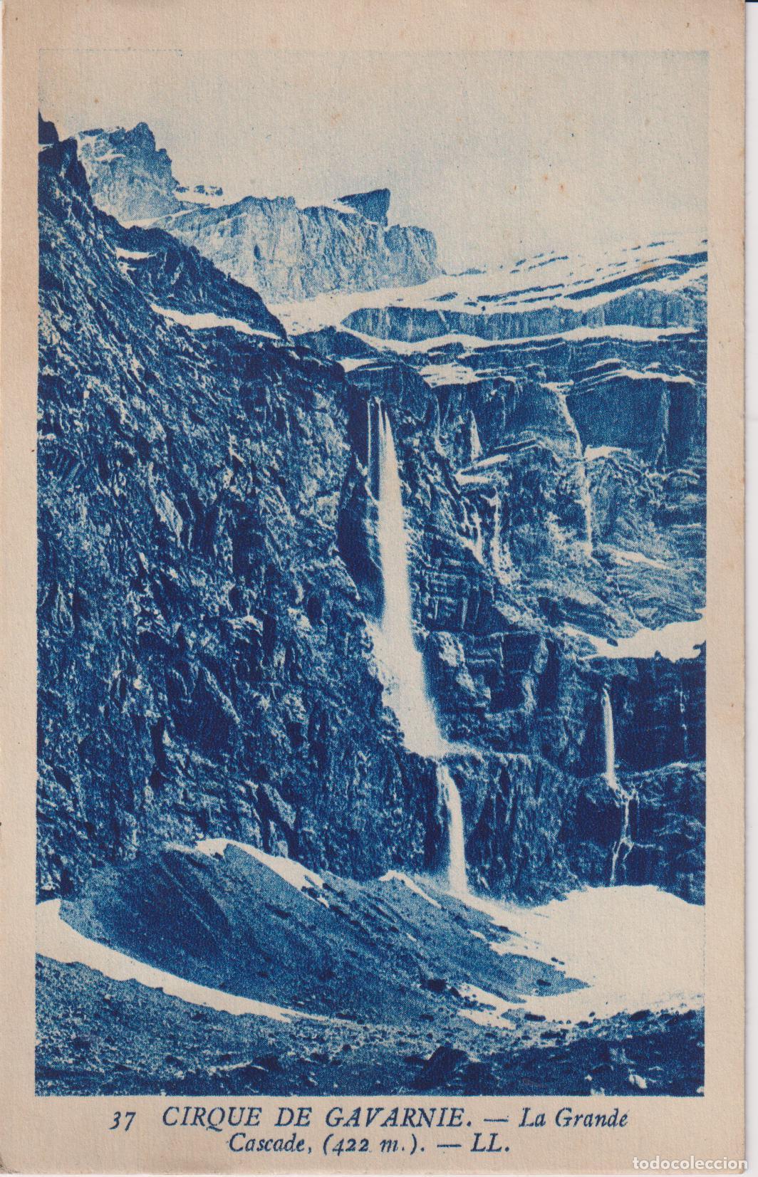 Postales: FRANCIA, CIRQUE DE GAVARNIE, LA GRANDE CASCADA - LEVY ET NEURDEIN 37 - S/C