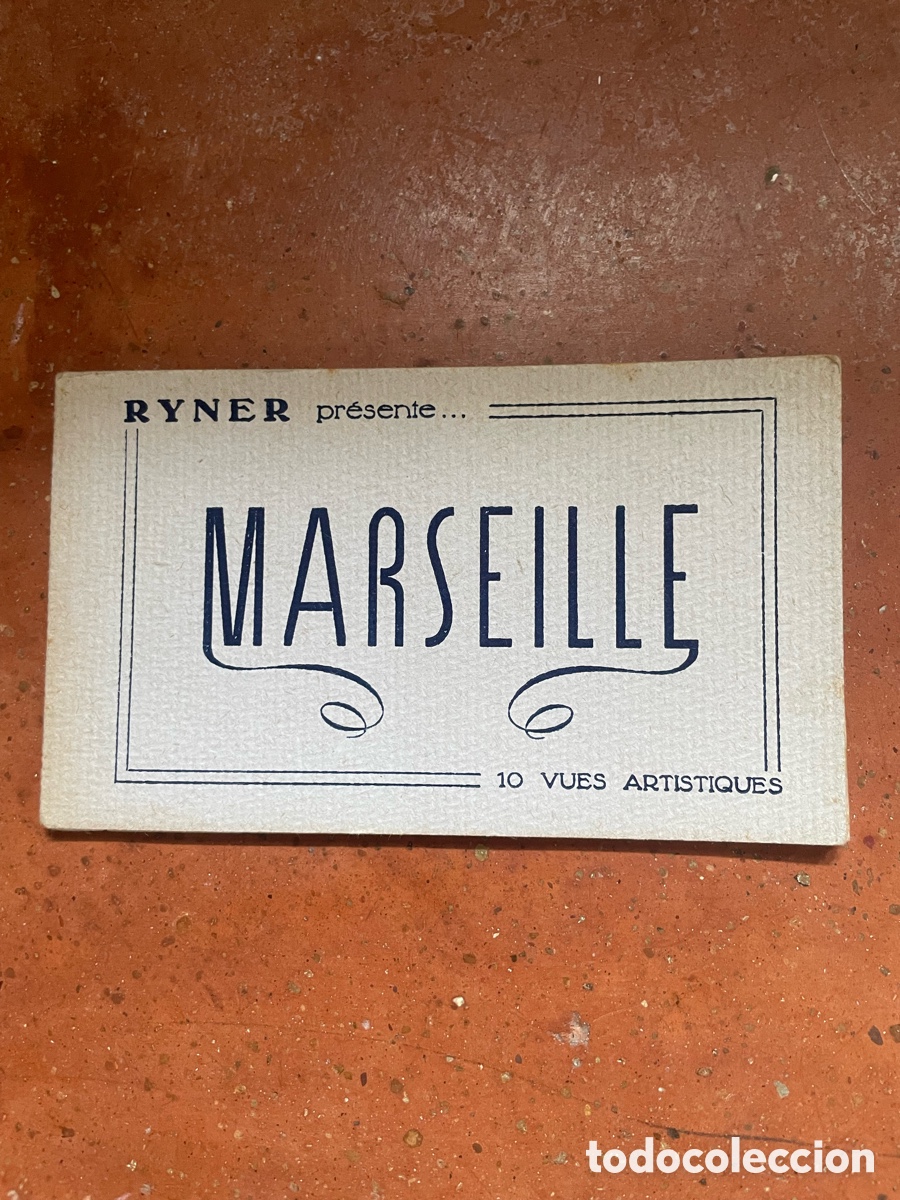 Postales: Bloc de 10 postales de Marseille