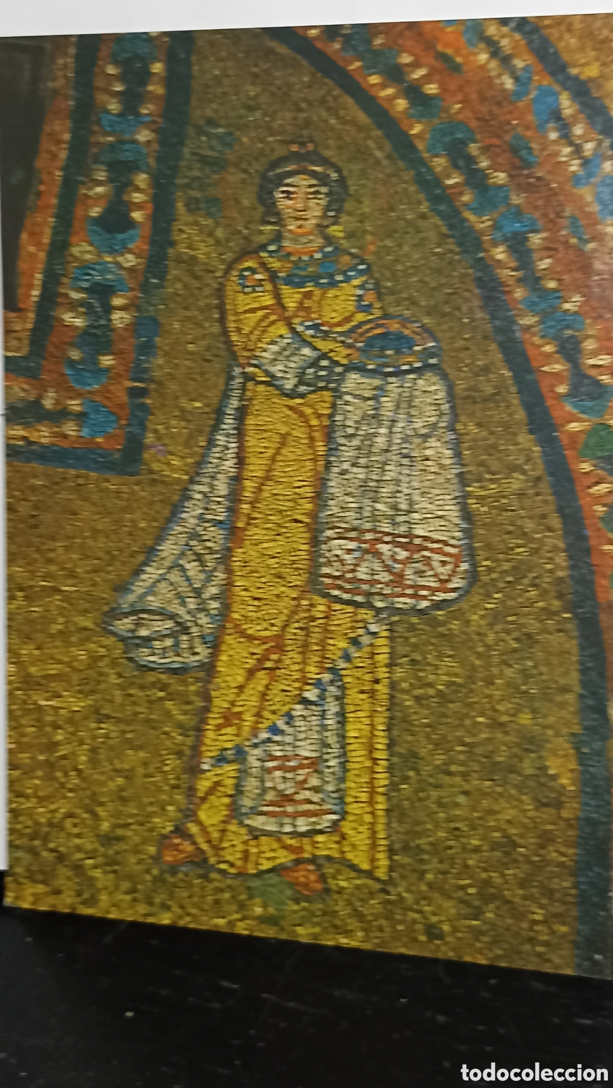 Postales: Roma bas&iacute;lica de San Procede mosaico