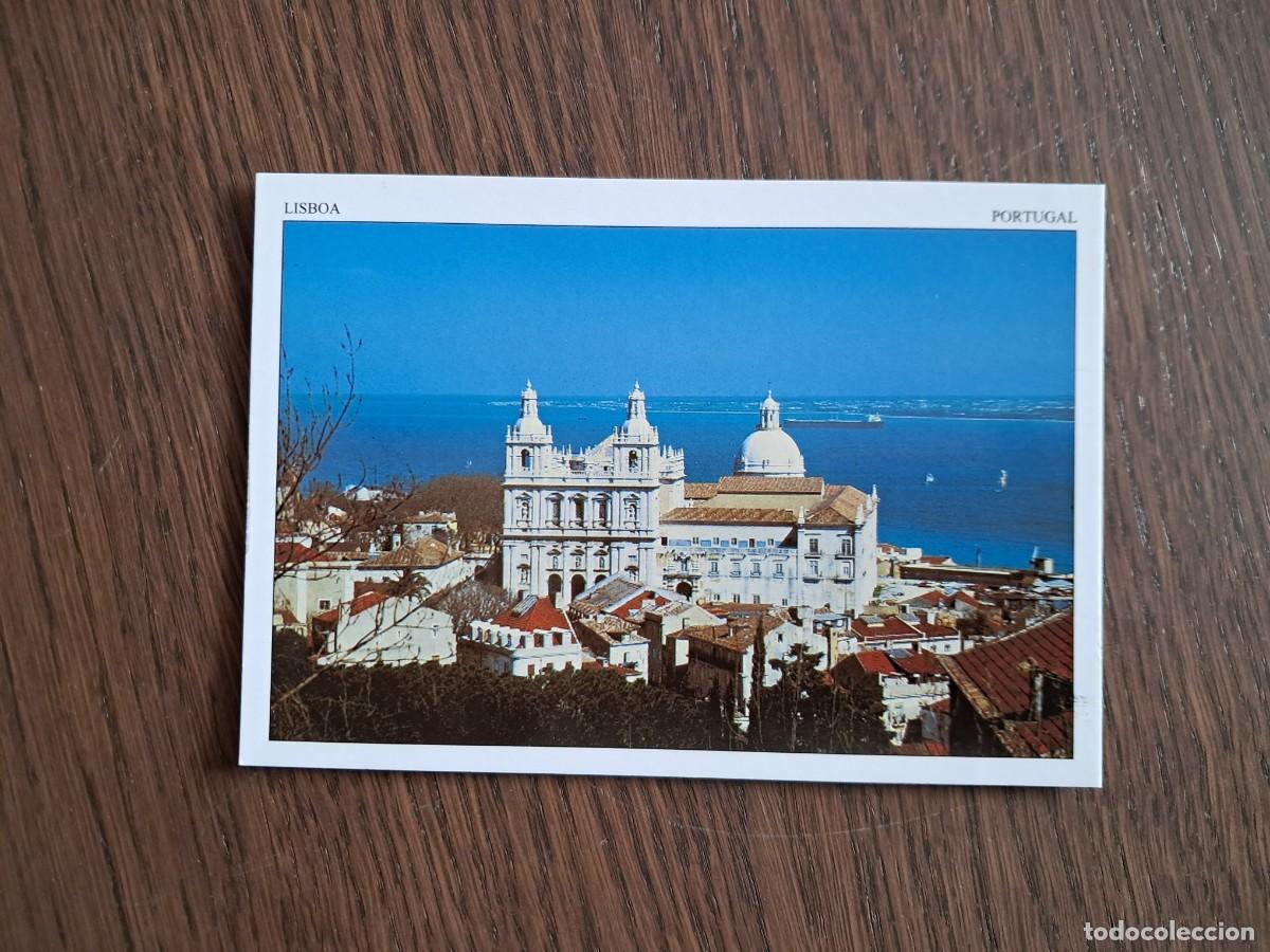 Postales: postal de Portugal, Igreja de S. Vicente, Lisboa, Portugal.
