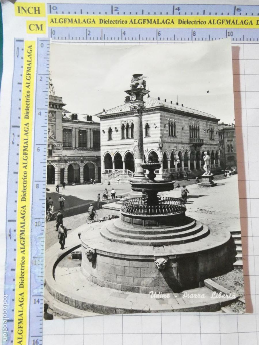 Postales: ANTIGUA POSTAL DE ITALIA. UDINE PLAZA DE LA LIBERTAD. 2891