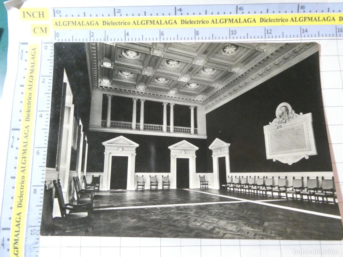 Postales: ANTIGUA POSTAL DE ITALIA. RECANATI PALAZZO MUNICIPALE AULA MAGNA. 2898