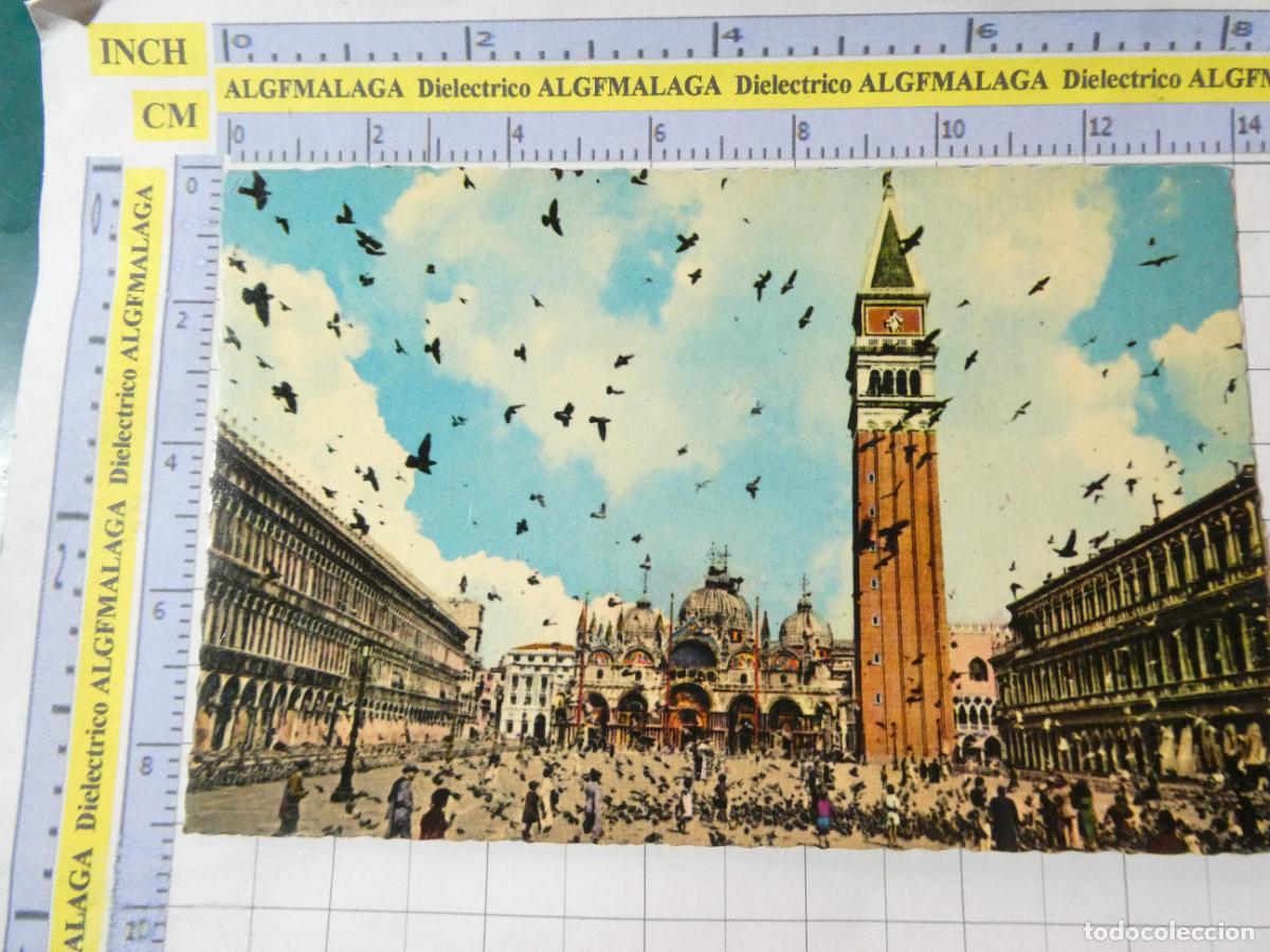 Postales: ANTIGUA POSTAL DE ITALIA. VENECIA VENEZIA PLAZA DE SAN MARCOS. 2911