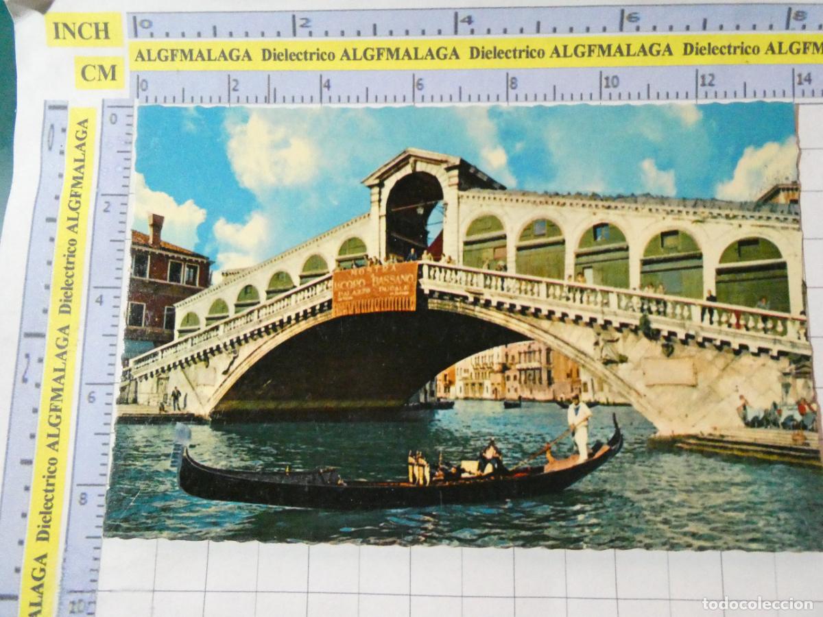Postales: ANTIGUA POSTAL DE ITALIA. VENECIA VENEZIA PUENTE DE RIALTO. 2912