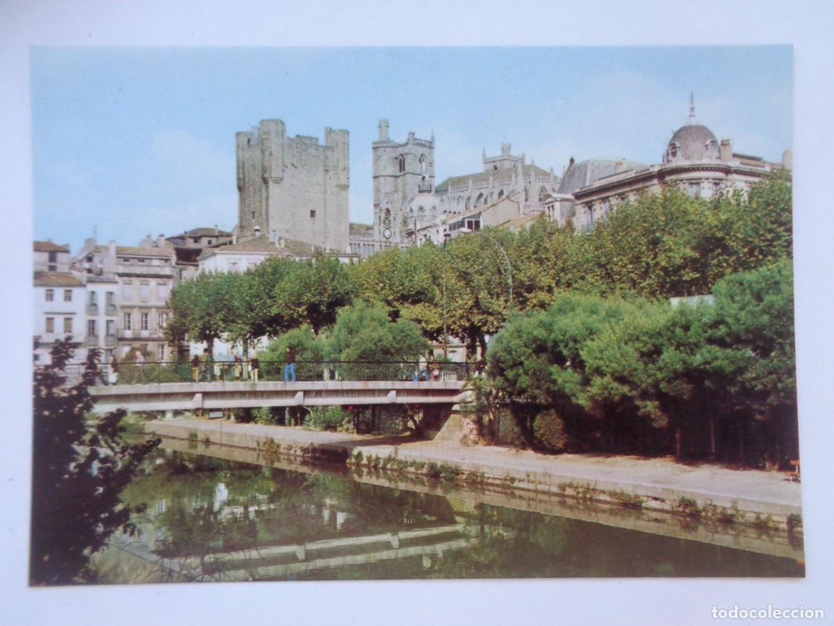 Postkarten: POSTAL DE NARBONA ( FRANCIA ): CANAL DE LA ROBINE Y PASEO DE LES BARQUES