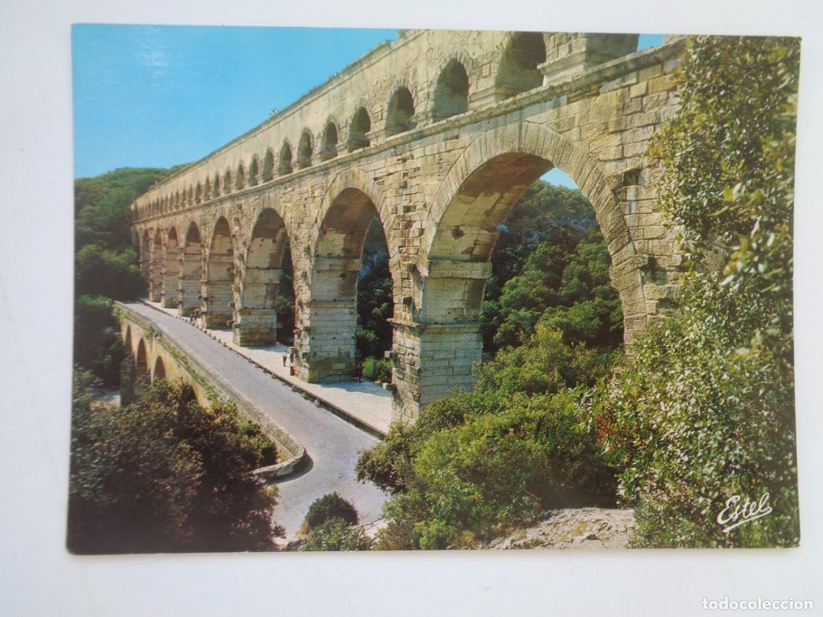 Postkarten: POSTAL DE NIMES ( FRANCIA ): ACUEDUCTO ROMANO