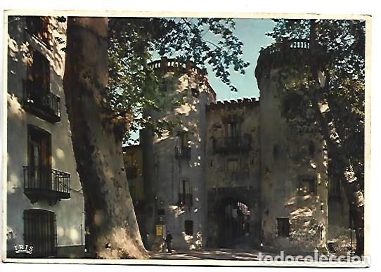 Postales: LA PORTE DE FRANCE, (XIV SIECLE), ET LES TOURS DES ANCIENS REMPARTS.- CERET - ROUSSILLON / FRANCIA