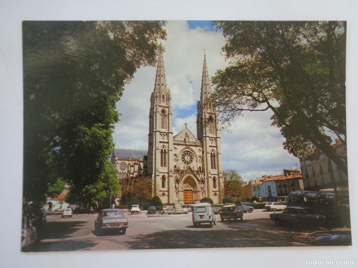 Cartoline: POSTAL DE NIMES ( FRANCIA ): IGLESIA DE SAINT-BAUDILE