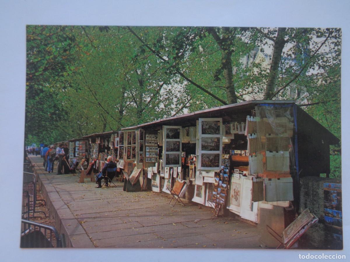 Postales: POSTAL DE PARIS ( FRANCIA ): LOS &uml; BOUQUINISTES &uml; DEL QUAI DE LA TOUMELLE
