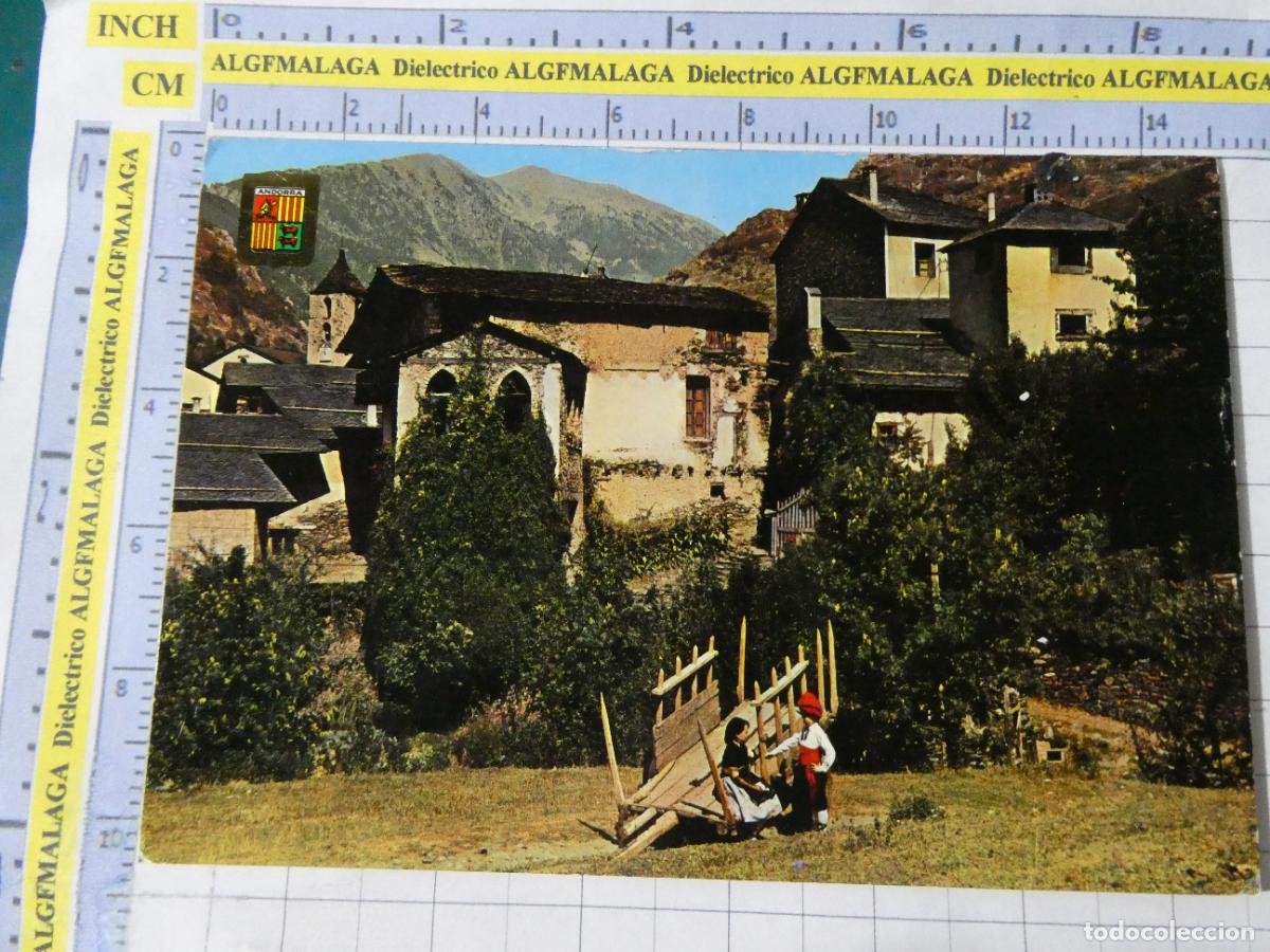 Postales: POSTAL DE ANDORRA. A&Ntilde;O 1962. ORDINO VISTA PARCIAL 504 ESCUDO ORO. 2934