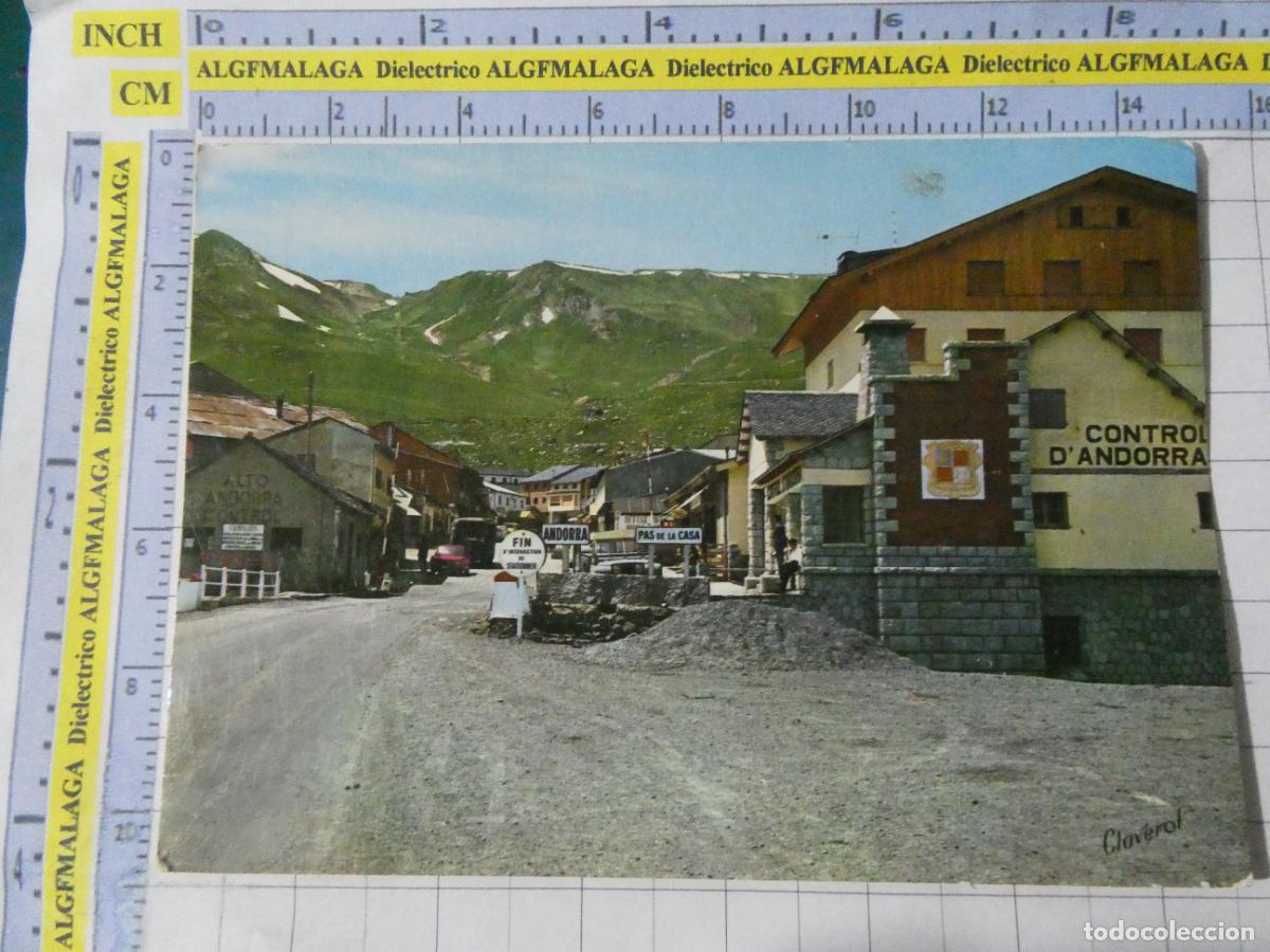 Postales: POSTAL DE ANDORRA. PAS DE LA CASA ADUANA FRONTERA. 1228 CLAVEROL. 2935
