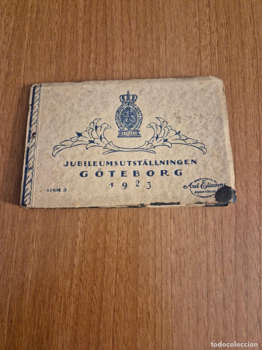Postales: LIBRITO 12 POSTALES JUBILEUMSUTSTALLNIGEN GOTEBORG 1923.