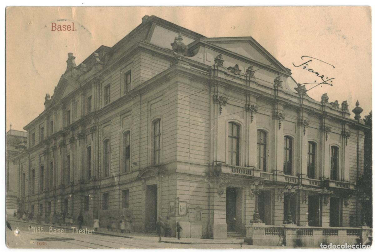 Postales: BASEL_Theater_Sin datos; 1035 / Teatros Suiza