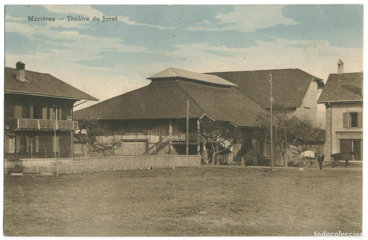 Postales: MEZIERES_Th&eacute;&acirc;tre du Jorat_Allasia & Salina; 10704 / Teatros Suiza