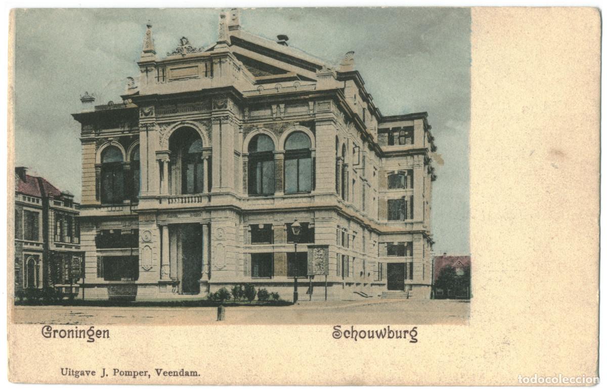 Postales: GRONINGEN_Schouwburg_J. Pomper / Teatros Netherlands