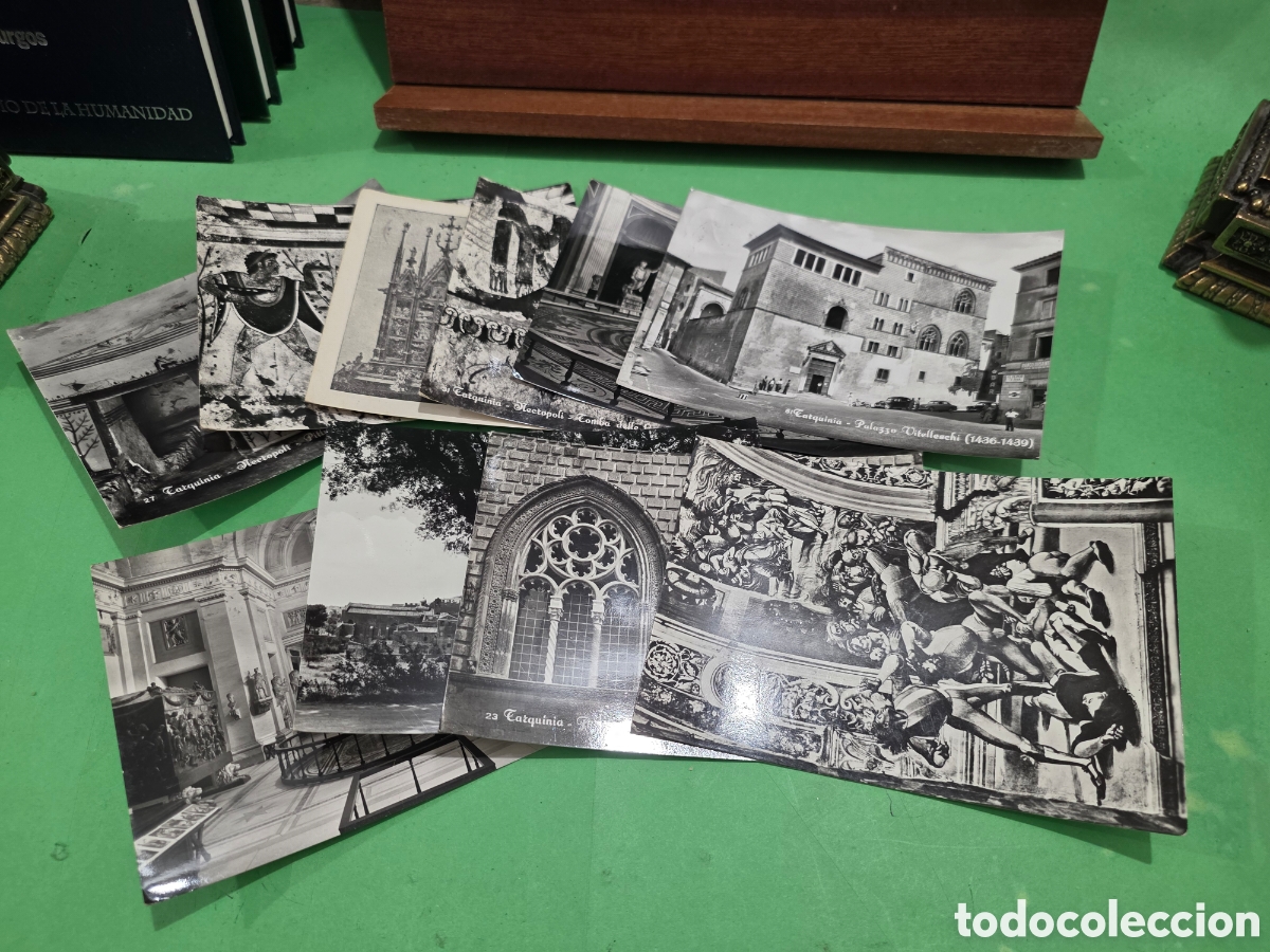 Postais: LOTE N&deg;1...&rdquo;&rdquo;10 POSTALES EN BLANCO Y NEGRO DE ITALIA&rdquo;&rdquo;...ESCRITAS Y CIRCULADAS...A&Ntilde;OS 50...
