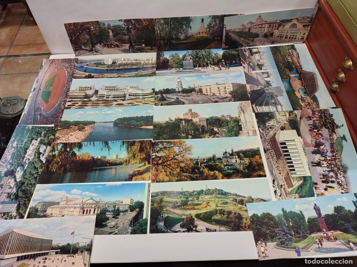 Postales: Lote de 21 POSTALES a COLOR URSS (RUSIA). ARQUITECTURA SOVIETICA. P377