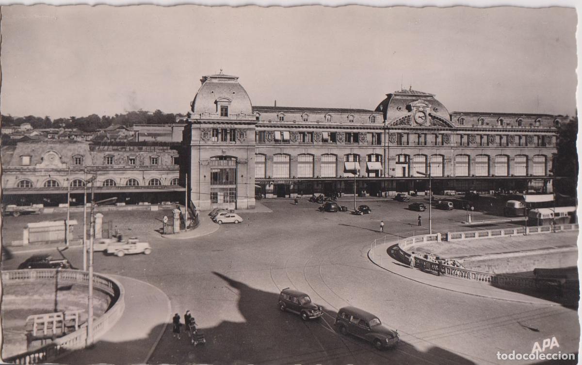 Postales: FRANCIA, TOULOUSE, GARE MATABLAU ET PONT SUR LE CANAL DU MIDI - APA POUX 2 - S/C